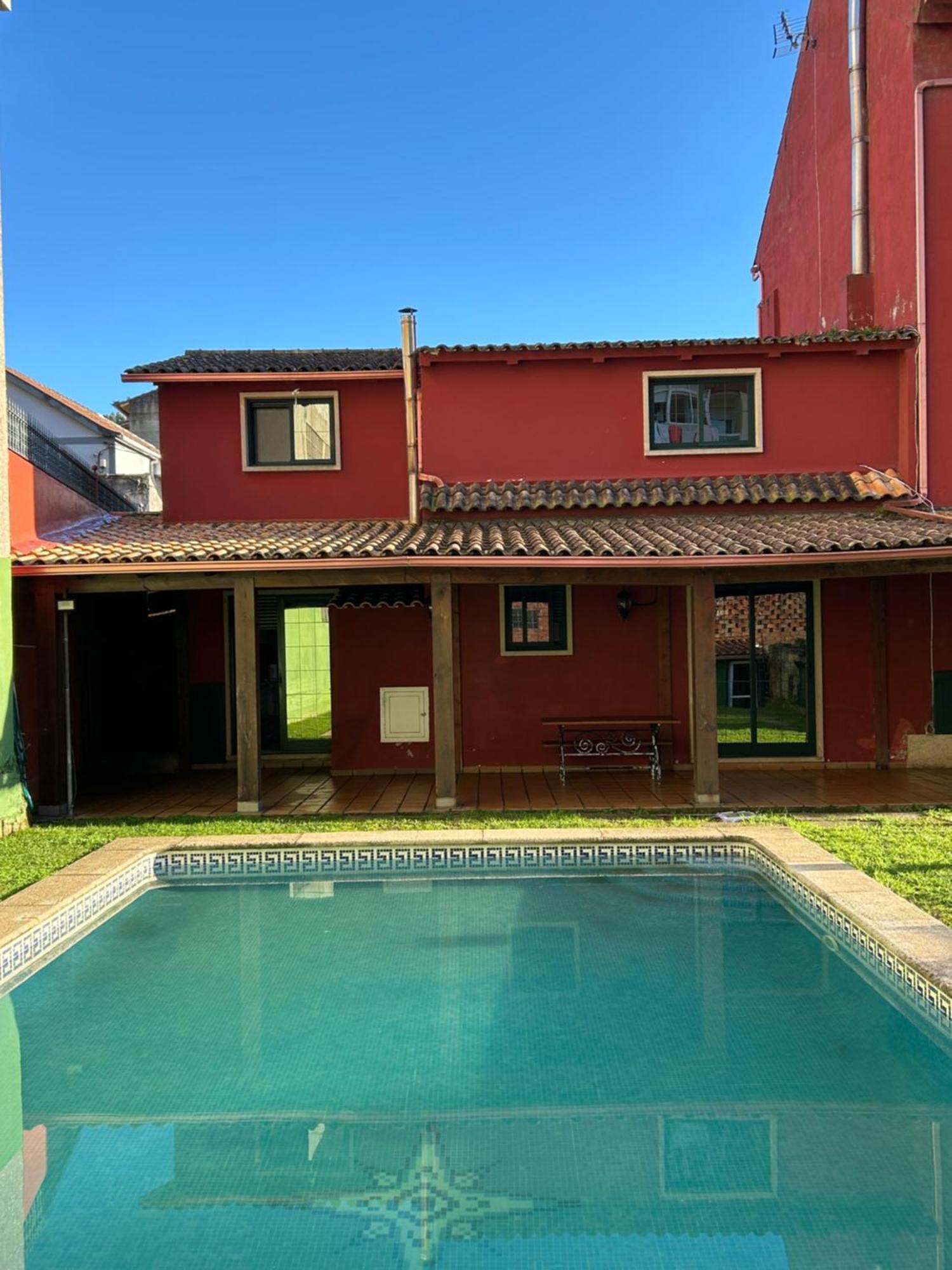 Villa Casa Robleda, Piscina Privada Cubierta Y Jacuzzi Vigo Exterior foto